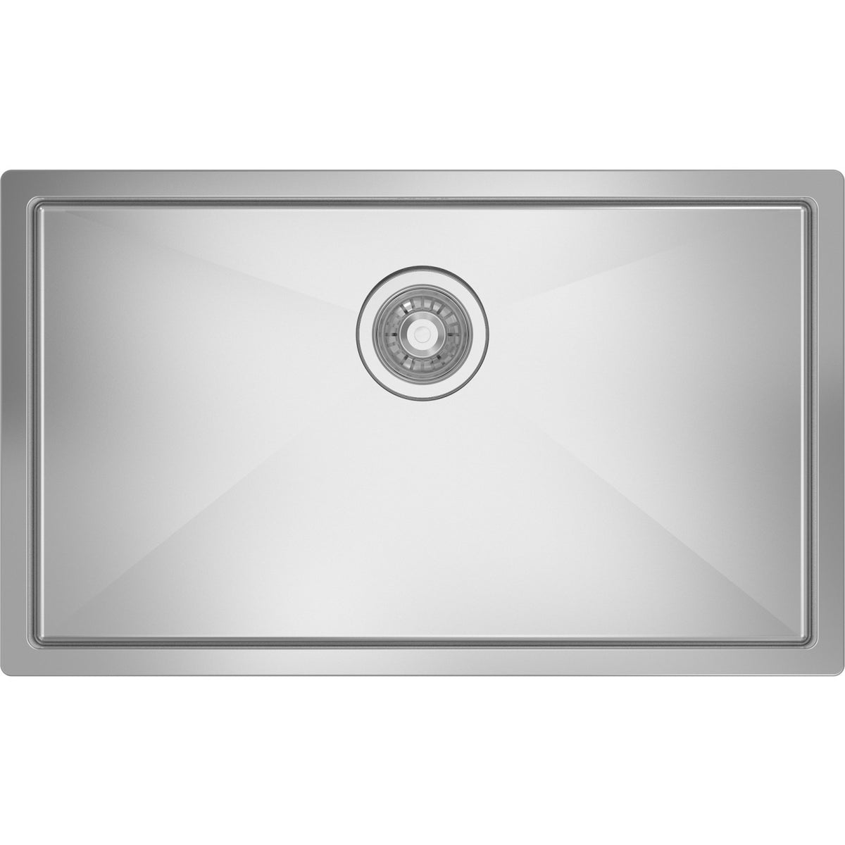 Undermount Single Basin Sink Stainless Steel 810x450x200mm - CHMS8145