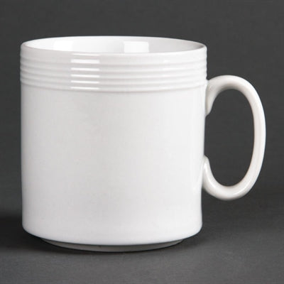 Olympia Linear Mugs 220ml (12 Pack) - U088