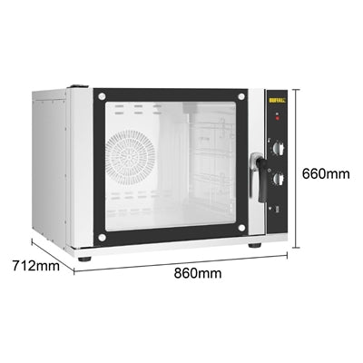 Buffalo Convection Oven 4x GN 1/1 - GP450