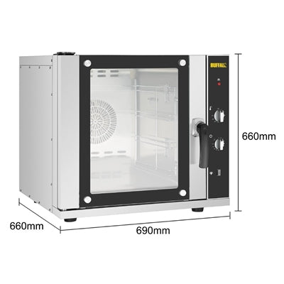 Buffalo Convection Oven 4x GN 2/3 - JD349