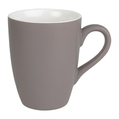 Olympia Pastel Mugs Grey 340ml (6 Pack) - CS041