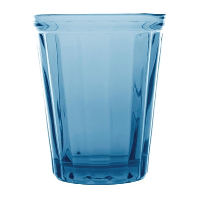 Olympia Cabot Panelled Glasses Tumblers Blue 260ml (6 Pack) - CR828