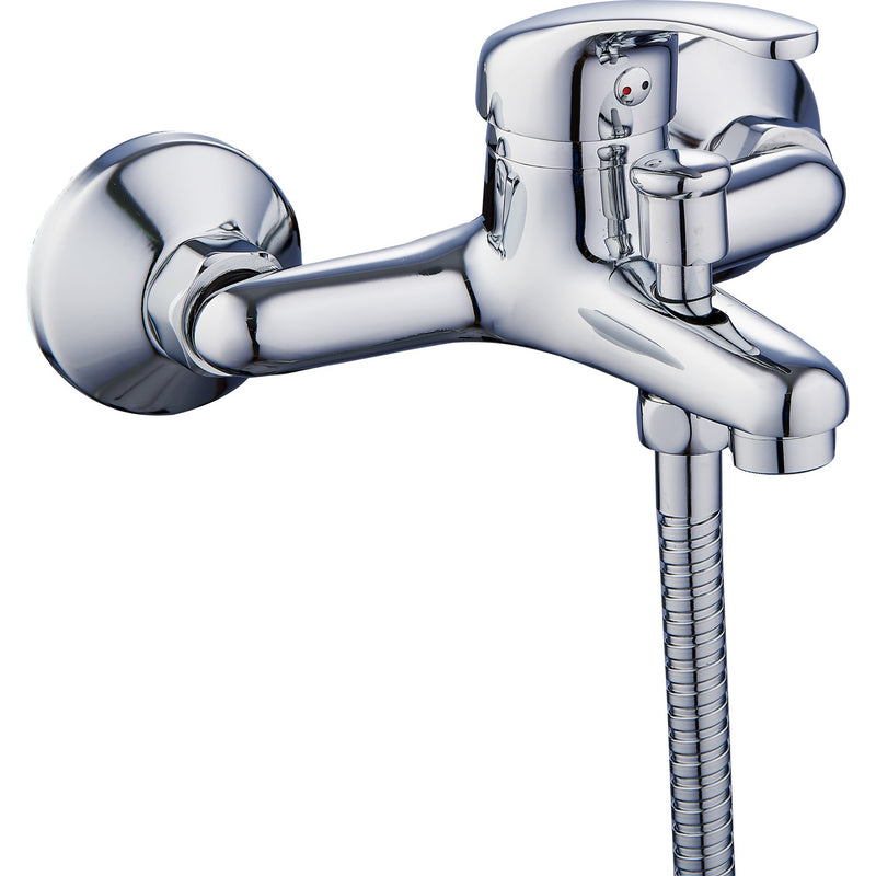 Wall Mounted Mixer Tap Single Lever Chrome - 30128000