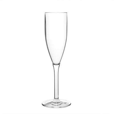 Olympia Kristallon SAN Champagne Flute Glasses 200ml (12 Pack) - JM920