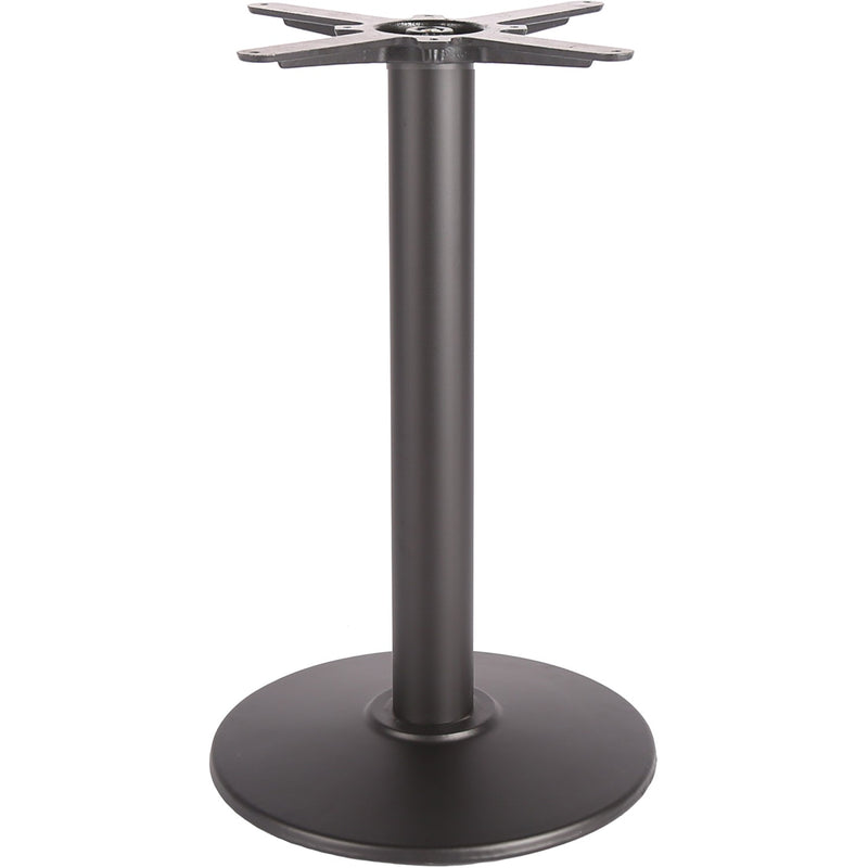 Black Cast Iron Table base Round Ø430mm Standard height - A001A