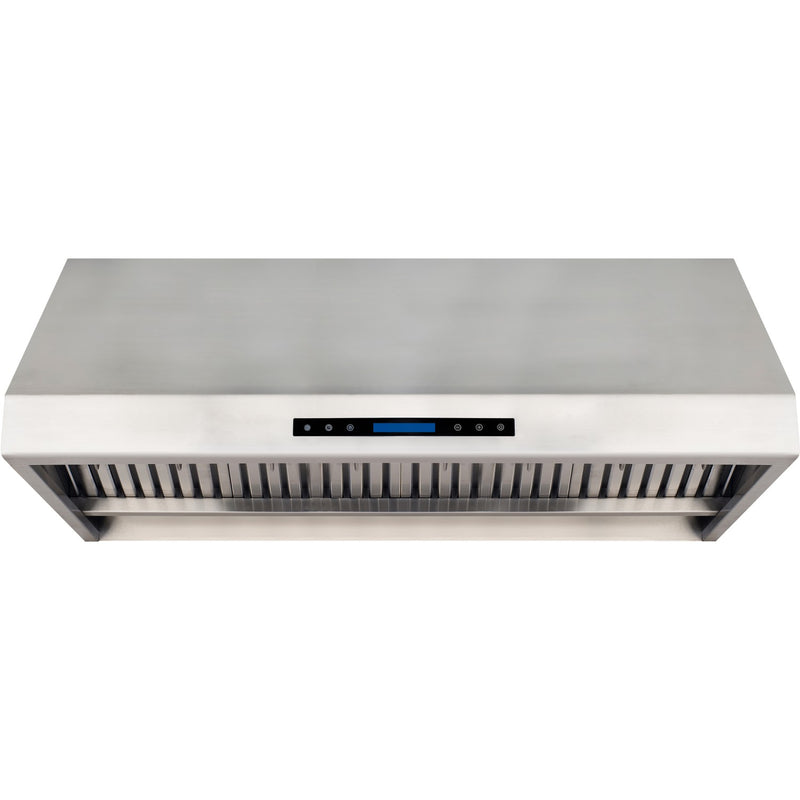 Commercial Extraction Canopy with Filter, Range Hood, Fan, Lights & Speed Control 900mm - AP238PS8336
