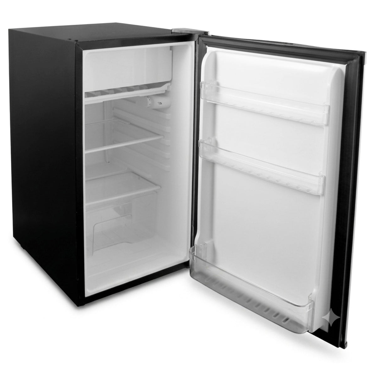 Undercounter Refrigerator 91 Litre Reversible Door Black - BC90
