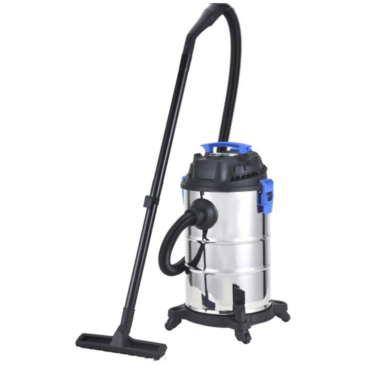 Multi-use Stainless Steel Wet & Dry Vacuum Cleaner with External Power Socket 30L 1200W - BJ1922A