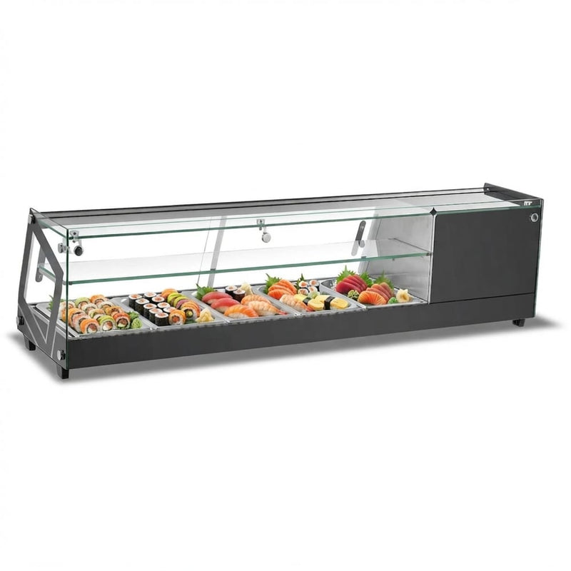 Commercial Refrigerator Sushi & Tapas Showcase 4xGN1/3 - CS44