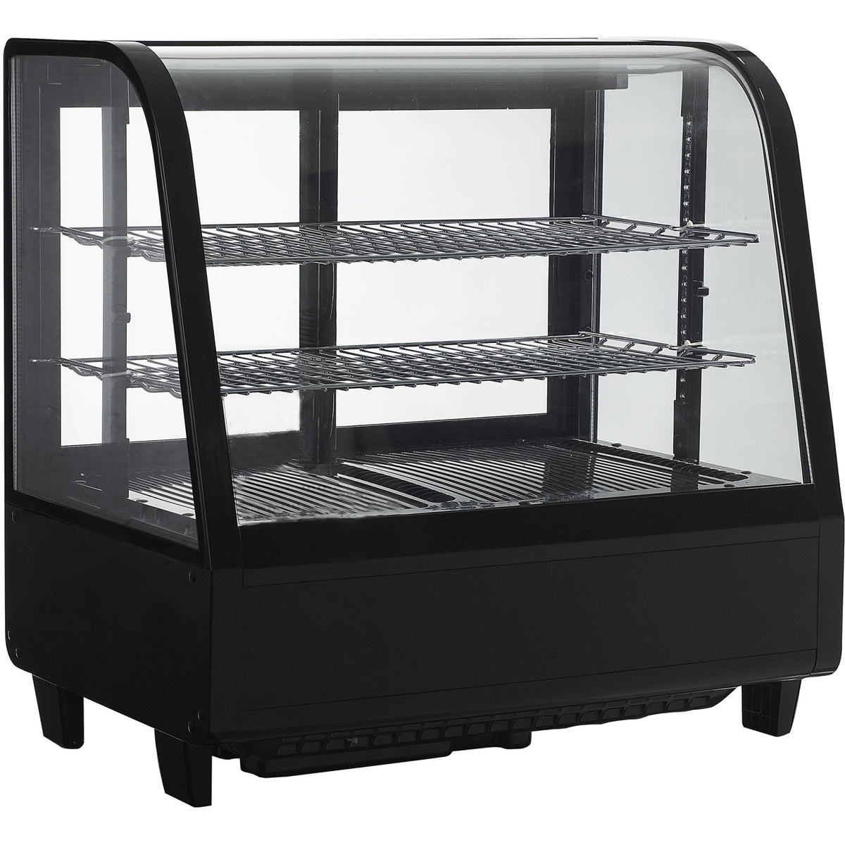 Display Fridge 100 litres 2 shelves Black - CW100B