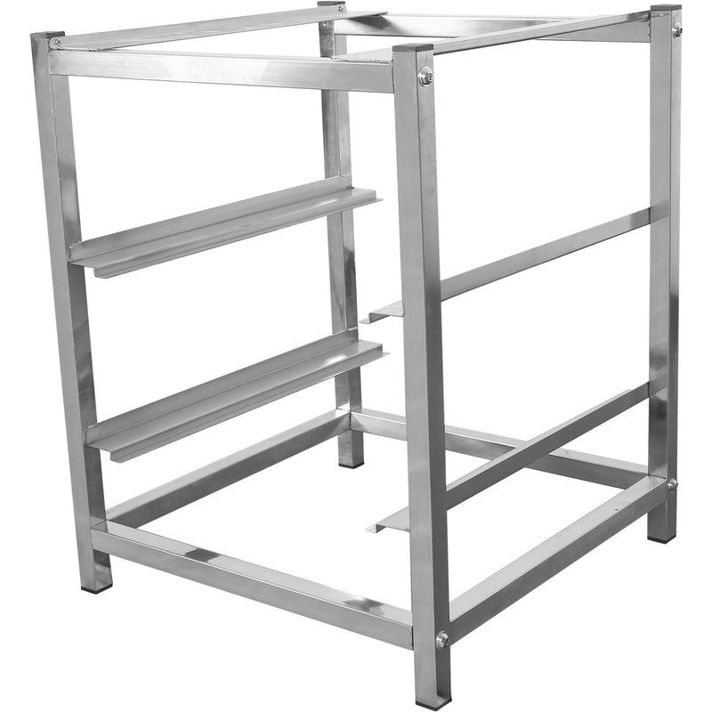 Dishwasher stand with 2 rack guides for dishwashers of Width 415-425mm & Depth 455-465mm - DWS02S