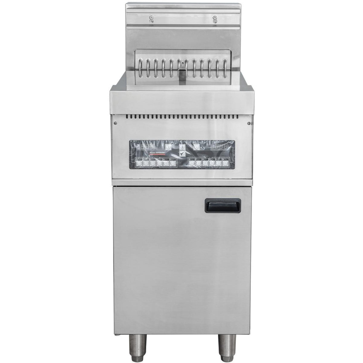 Professional Free Standing Electric Fryer Single Tank 28L 400x800x1100 mm - EF9C