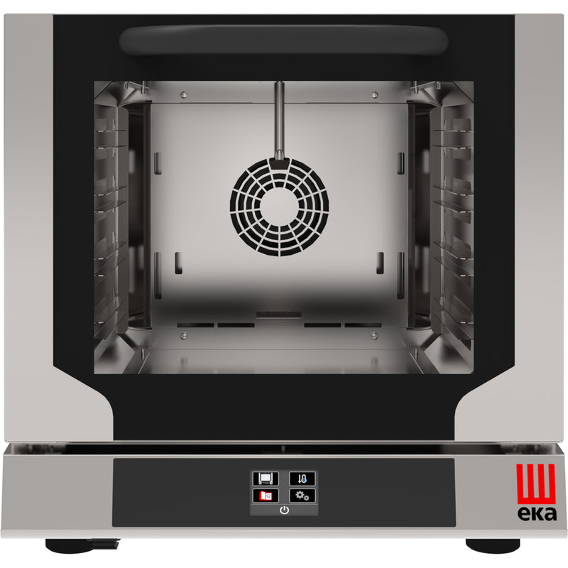 Professional Combi Oven Electric 4 trays 429x345mm Touch controls Direct steam Tilt door - EKF423NTUD