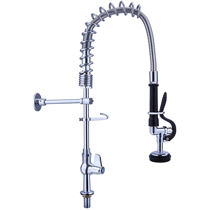 Pre Rinse Spray Unit Deck mount Single inlet Height 600mm Stainless steel - EQ7803A