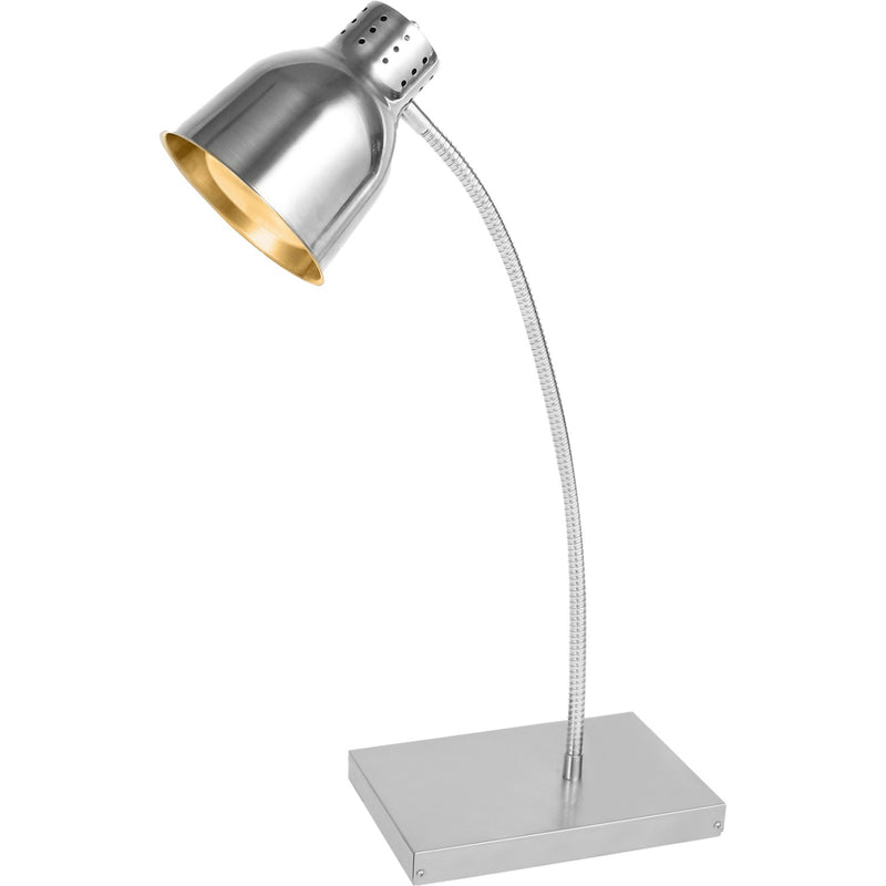 Commercial Tabletop Food Warmer 1 Heating Lamp 250W Silver - EWL02S1