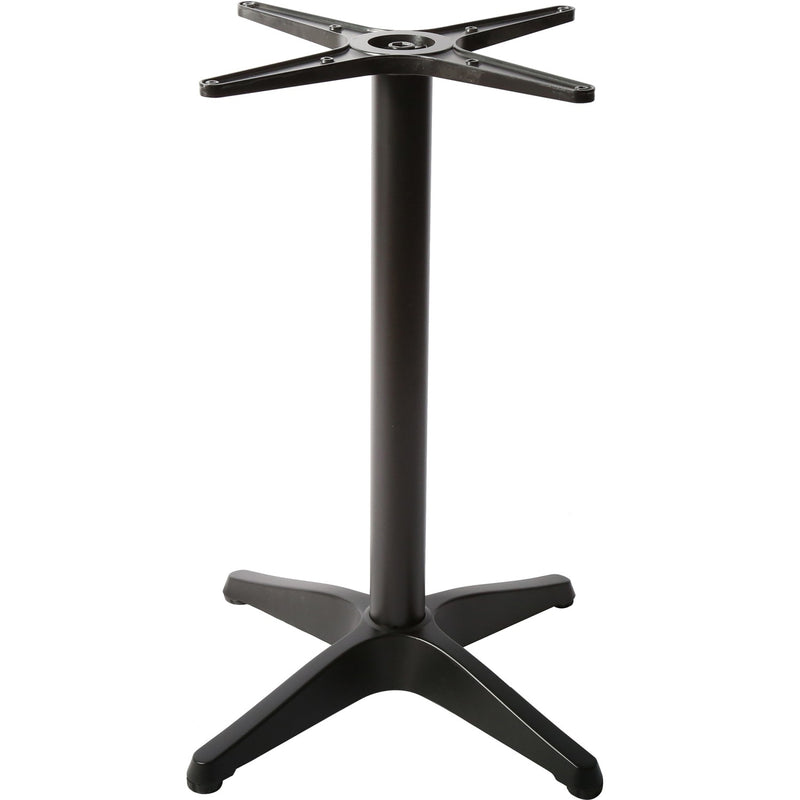 Black Aluminium Table base 560mm Standard height - F006