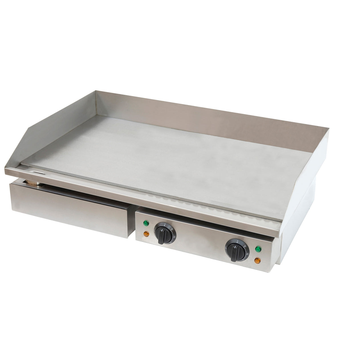 Commercial Griddle Smooth 730x500x230mm 4.4kW Electric - FT820