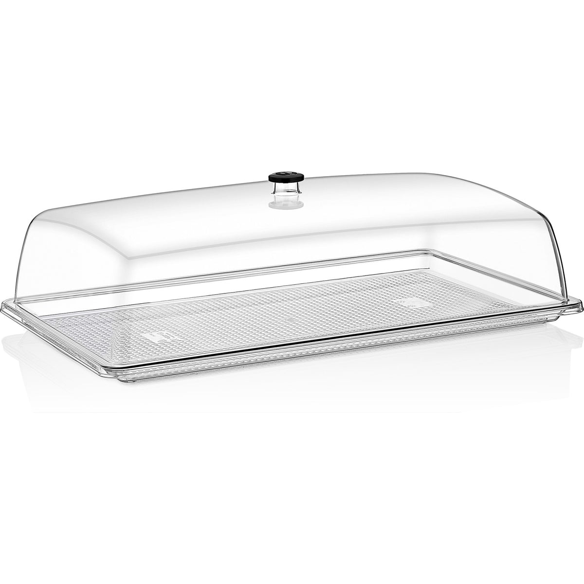 Polycarbonate Gastronorm Tray with Dome Cover GN1/1 Depth 20mm - GFT11-GF11