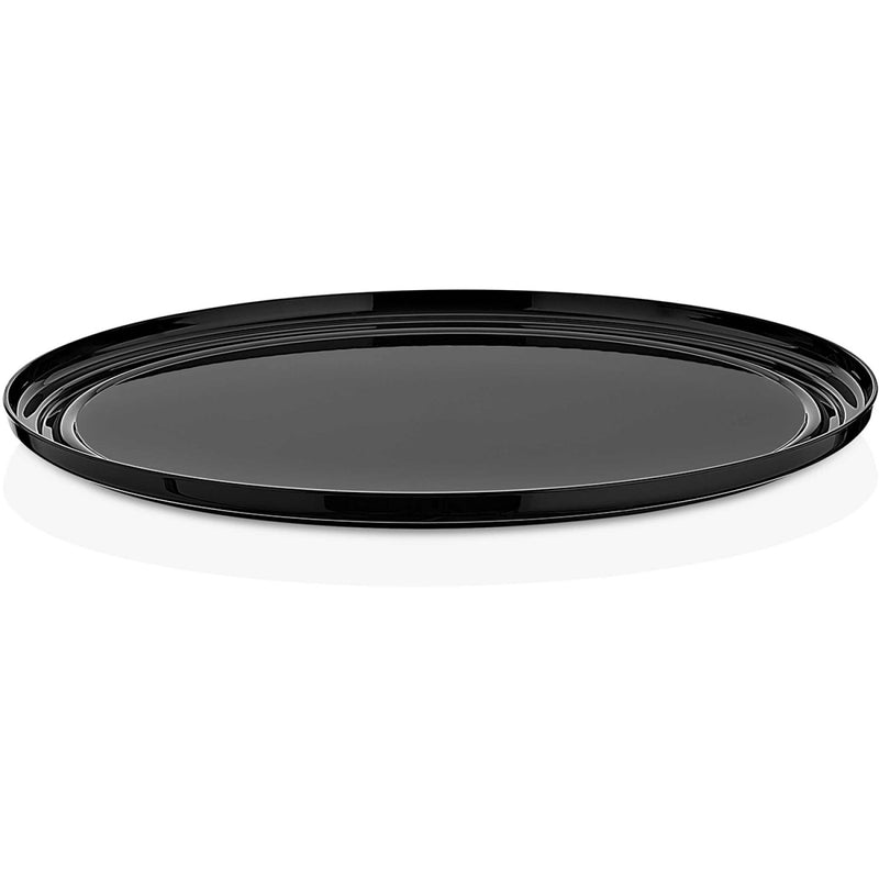 Polycarbonate Gastronorm Tray Round Ø350mm Depth 20mm Black - GFT13B