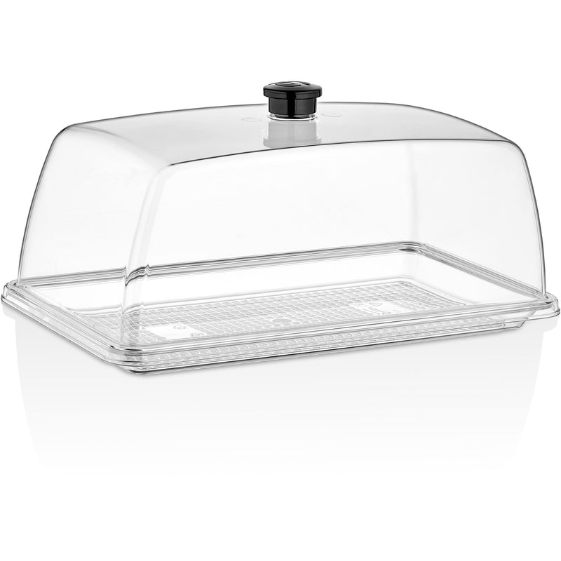 Polycarbonate Gastronorm Tray with Dome cover GN1/3 - GFT13-GF13