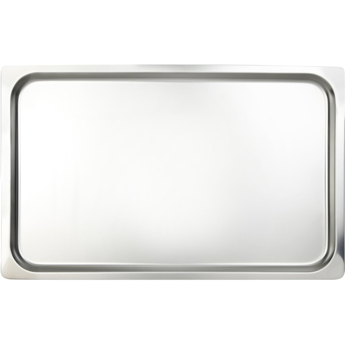 Stainless steel Gastronorm Pan GN2/1 Depth 65mm - 8212