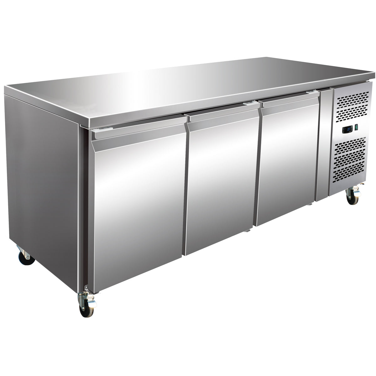Commercial Freezer counter Ventilated 3 doors Depth 600mm - FS31V