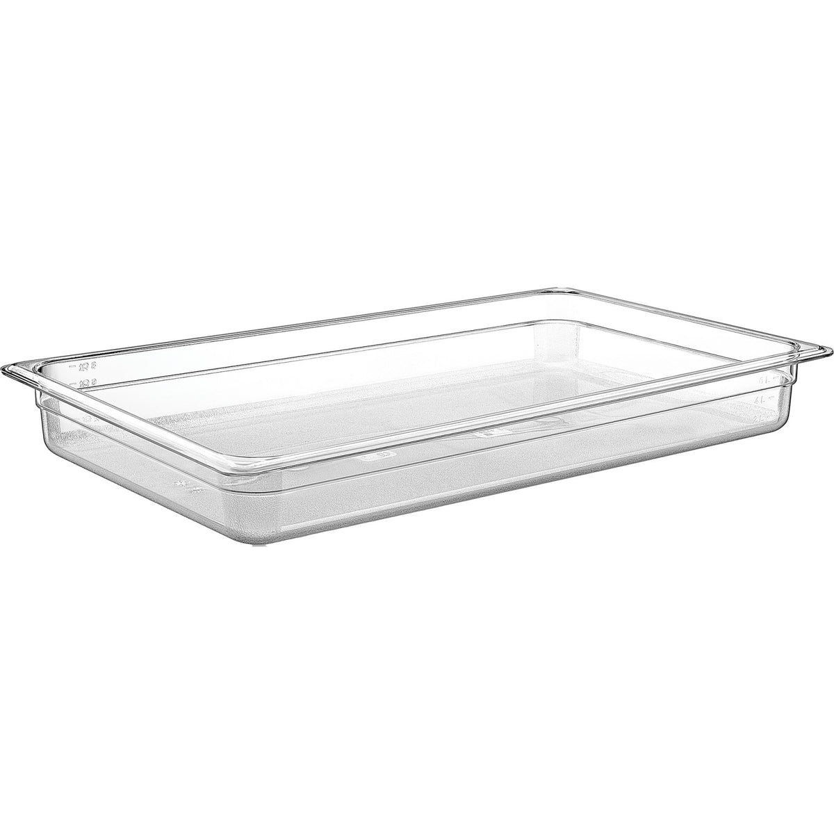 Polycarbonate Gastronorm Pan GN1/1 Depth 65mm 6 litres - GNP1165