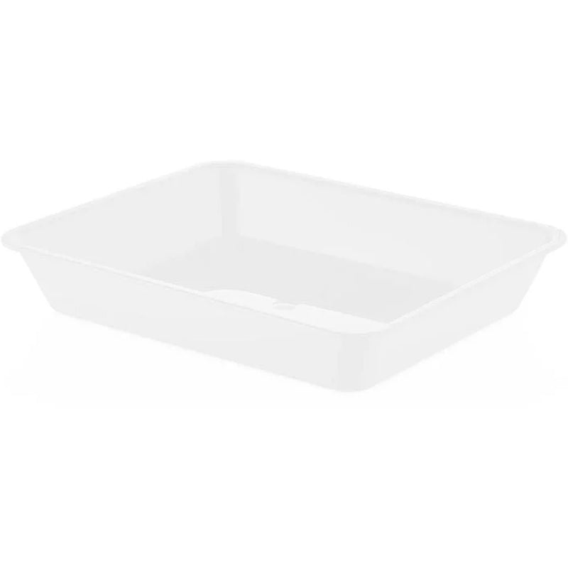 Polycarbonate Tray GN1/2 Depth 50mm White 2 litres - GNP1250ZWW
