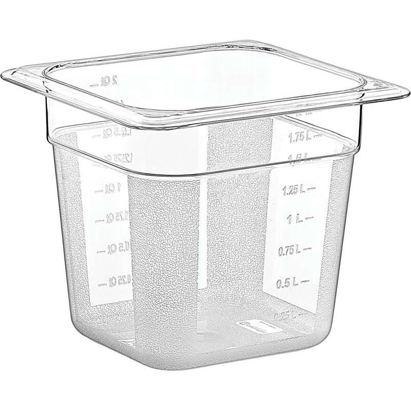 Polycarbonate Gastronorm Pan GN1/6 Depth 150mm - GNP16150