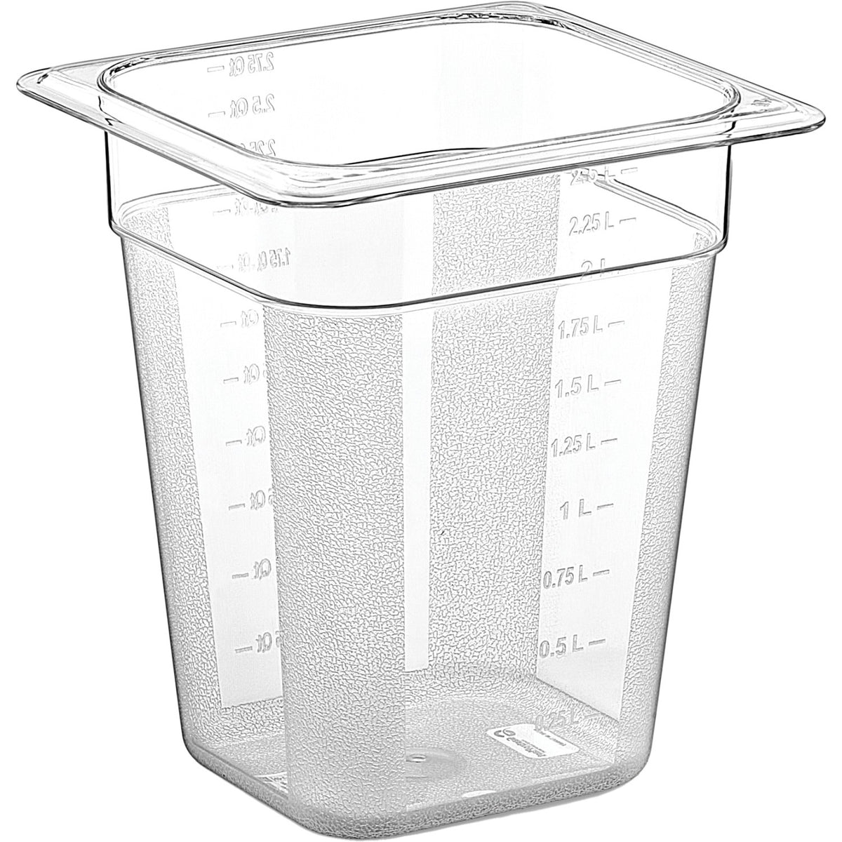 Polycarbonate Gastronorm Pan GN1/6 Depth 200mm - GNP16200