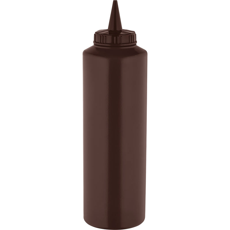 Squeeze Sauce Bottle 500ml/18oz Brown - GPS500BR
