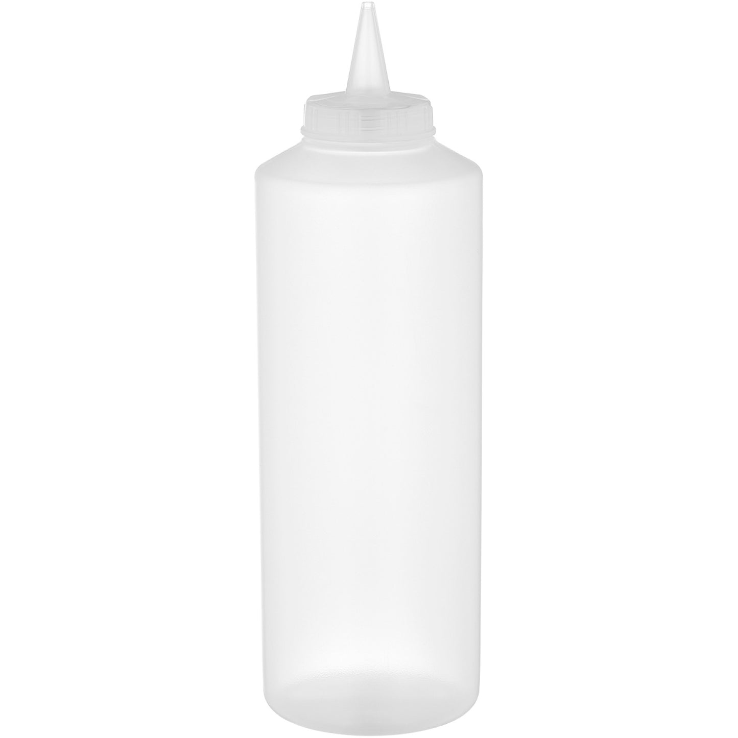 Squeeze Sauce Bottle 750ml/27oz Clear - GPS750