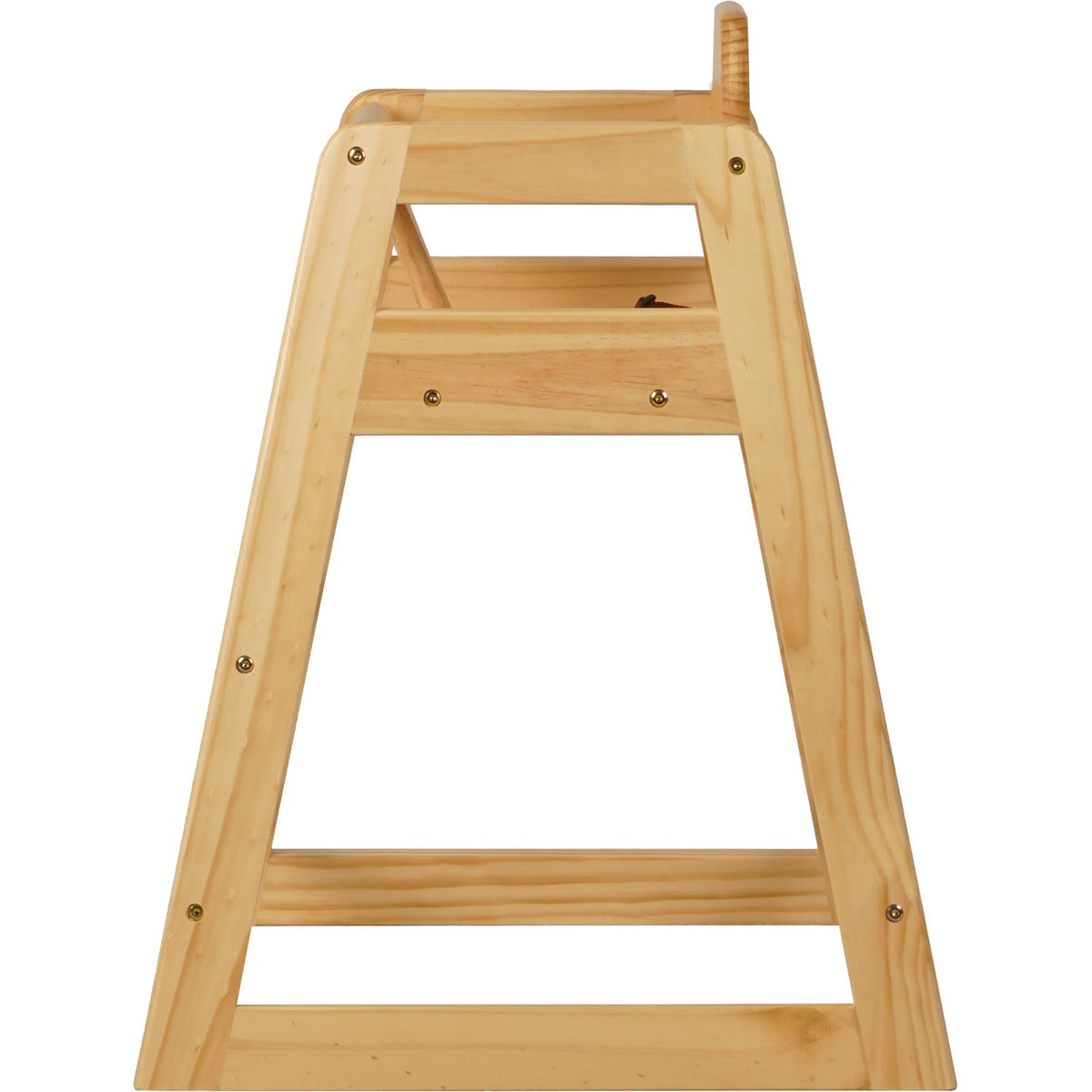Restaurant Wood High Chair Natural - GS6003NATURAL