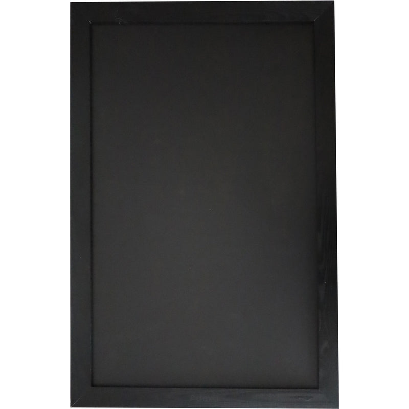 Wall-Mounted Chalk Board with Magnetic Surface Black Frame 18"×24" (457×610mm) - GWA284