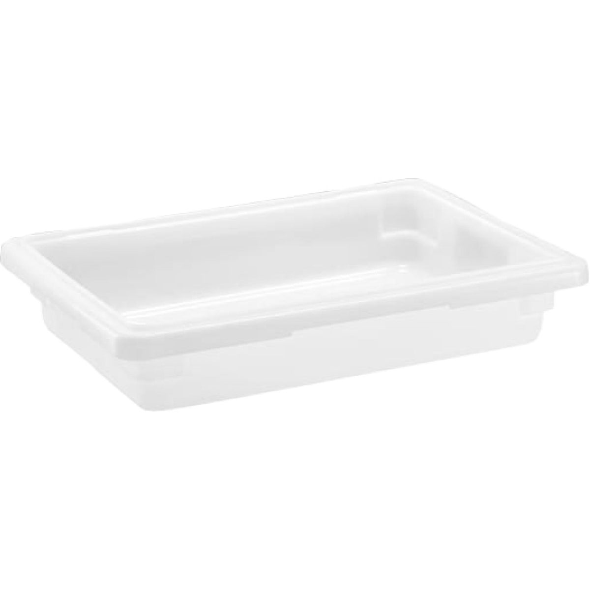 Storage Box White Polyethylene (PE) 457×305×92mm - GZFH202