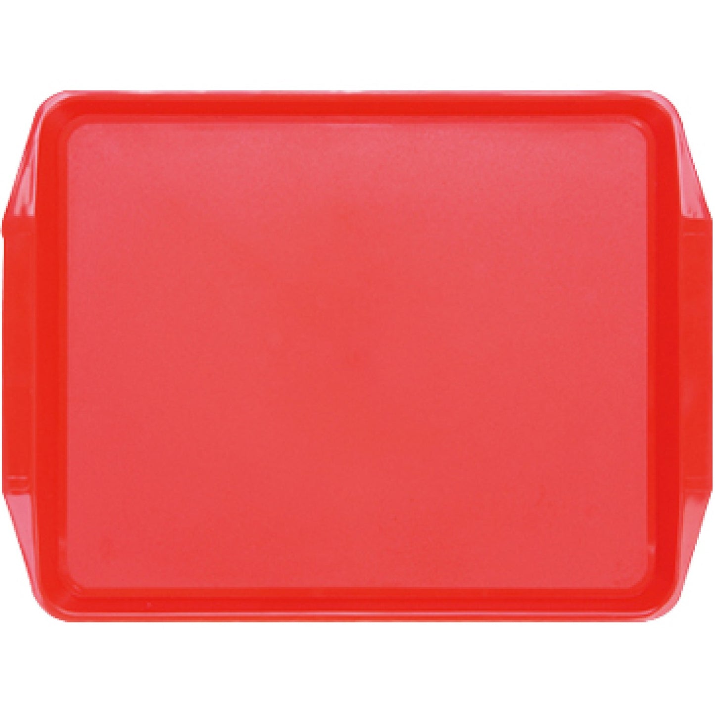 Fast Food Tray Red ABS Plastic 455x325x25mm