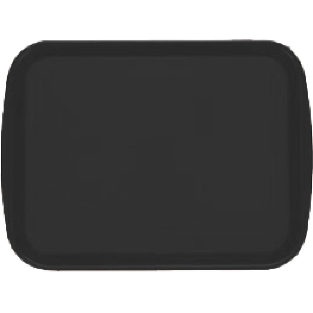 Fast Food Tray Black Polypropylene (PP) 363x269x19mm - GZFH770