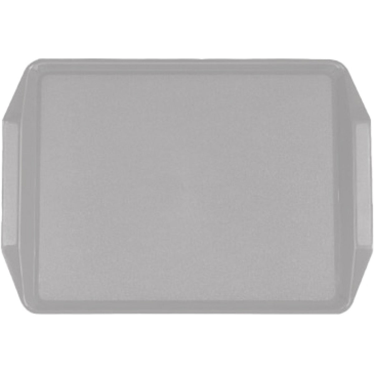 Fast Food Tray Grey ABS Plastic 436x305x30mm - GZFH796