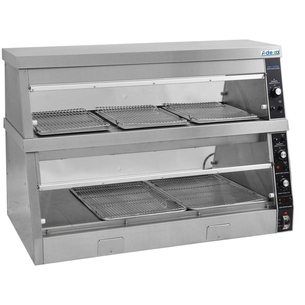 Commercial Hot Chicken Warmer / Heated Display 1219x690x830mm - HDS4