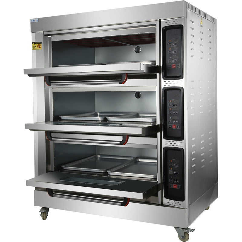 Commercial Electric Bakery Oven 3 Chambers 21kW - HEO36Q