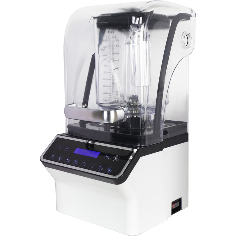 Commercial Heavy Duty Blender with Sound Cover 2L Jar 3HP Motor 230x265x465mm - HS8006NEW