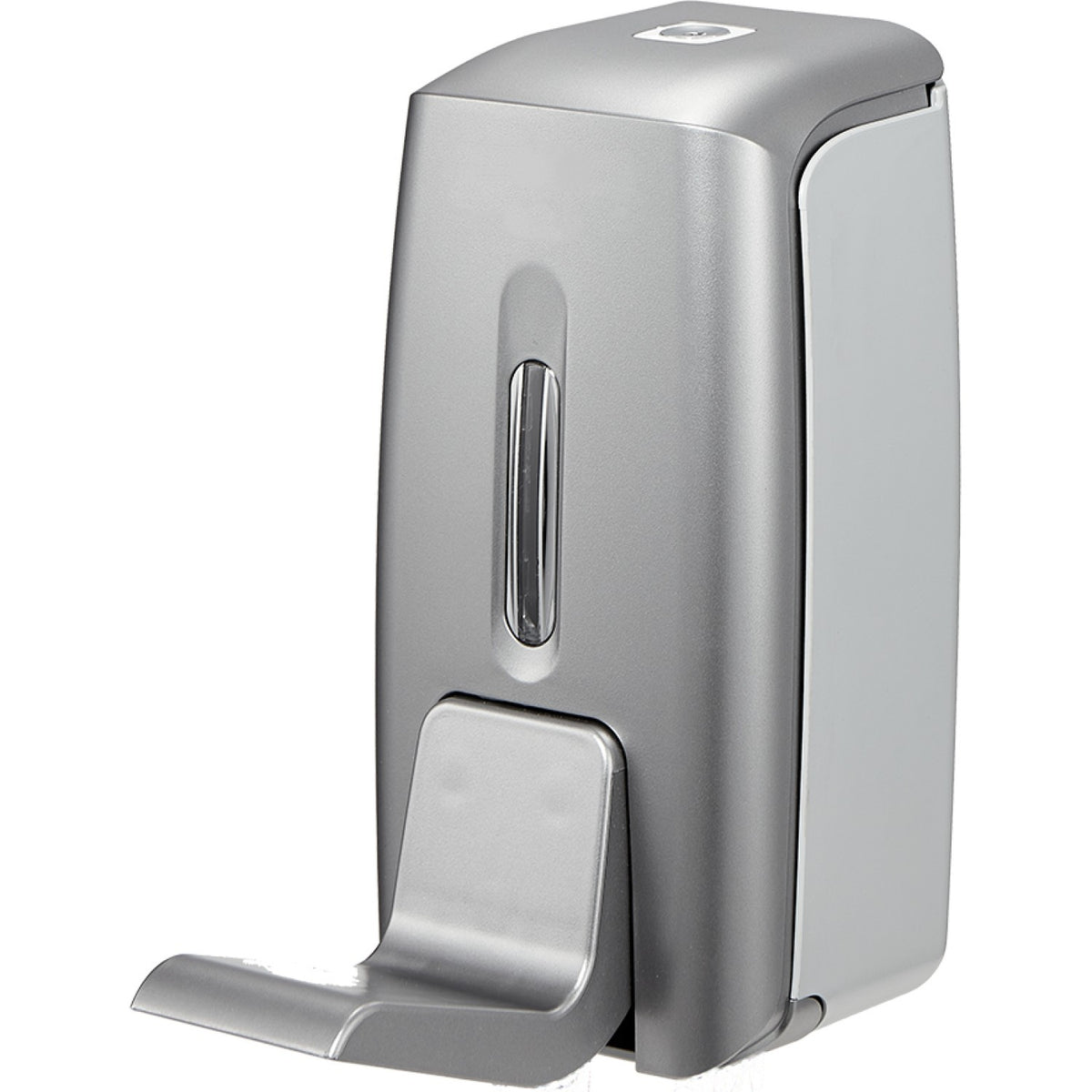 Commercial Wall Mounted Manual Soap Dispenser Silver - HSDF7002SILVER