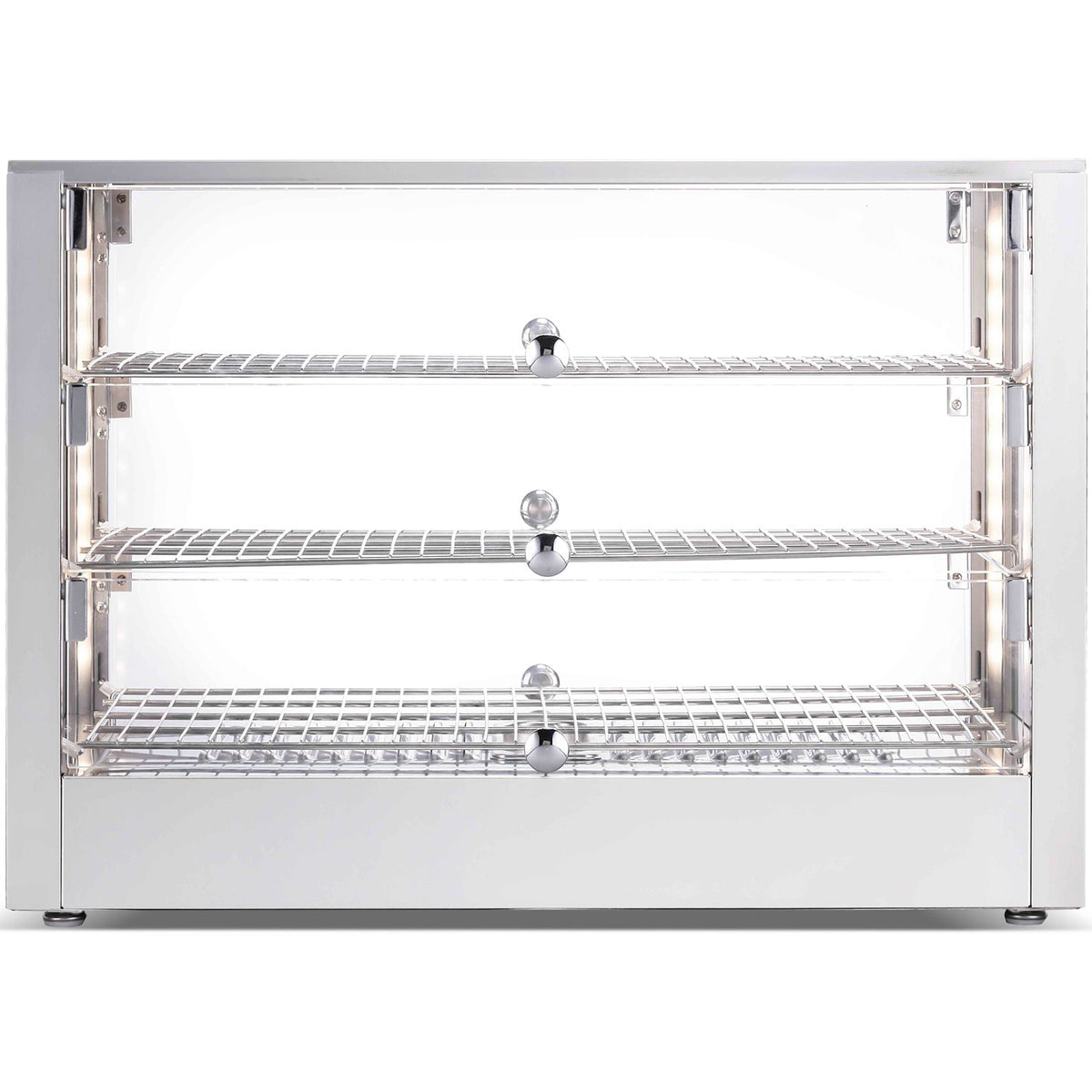 3 Tier Heated Display Case 115 litres Countertop - HW115