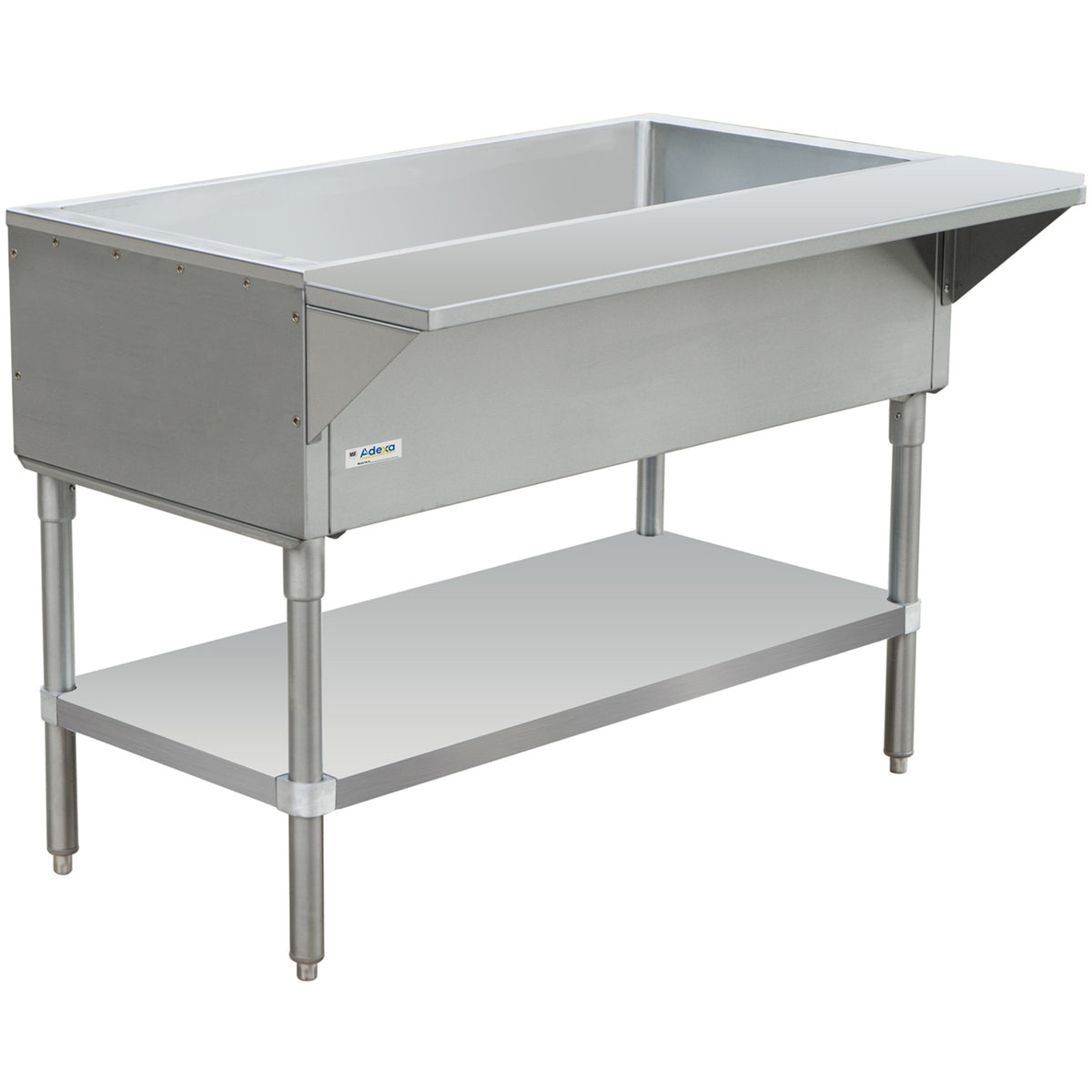 Commercial Food Service Table 4 x GN 1/1 with Undershelf 1590x780x870mm - ICT4US