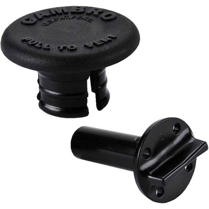 Cambro H07001 Pop-Up Vent Cap for Ultra Camtainers®, Black