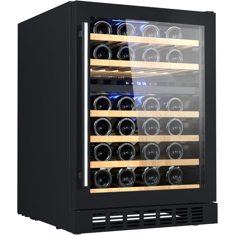 Professional Wine cooler Dual zone 46 bottles - JC150WD