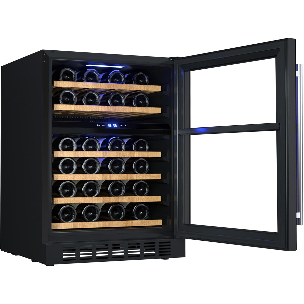 Professional Wine cooler Dual zone 46 bottles - JC150WD