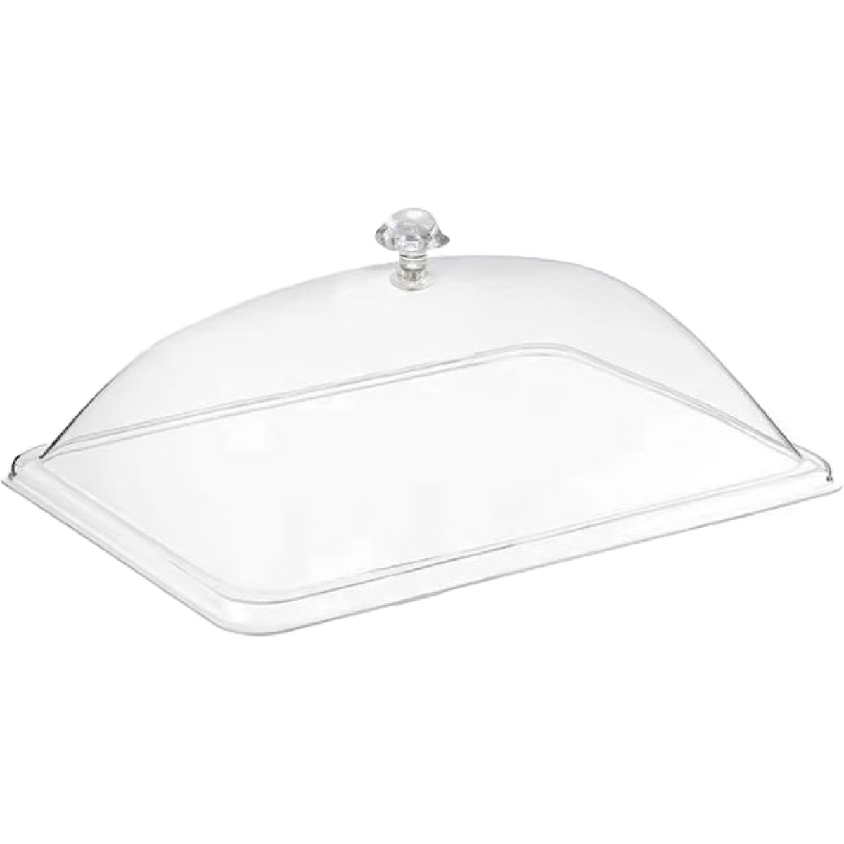 Polycarbonate Cake & Bread Cover 330x540x70mm Clear - JGM504