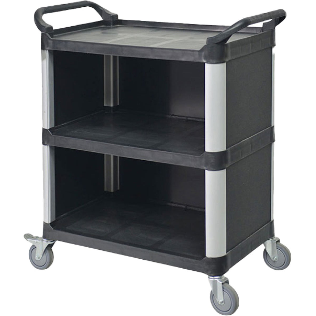 Professional 3‑Tier Busing Trolley Cart 810×435×910cm - JGM708
