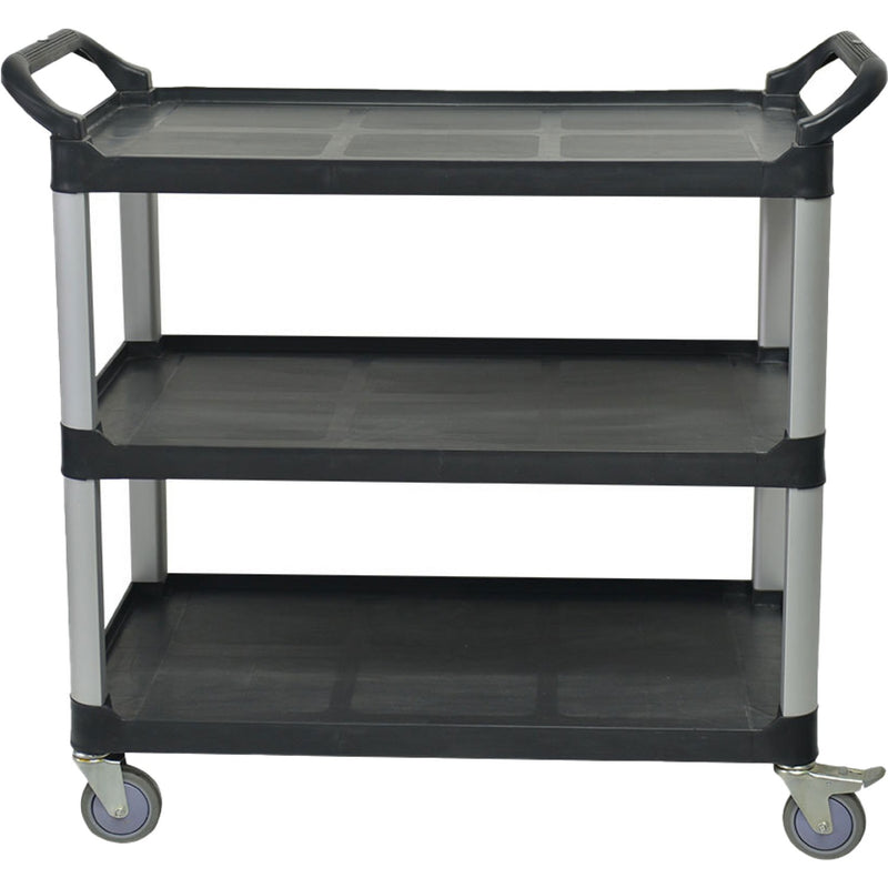 Professional 3-Tier Utility Trolley Cart 810x435x910mm - JGM718